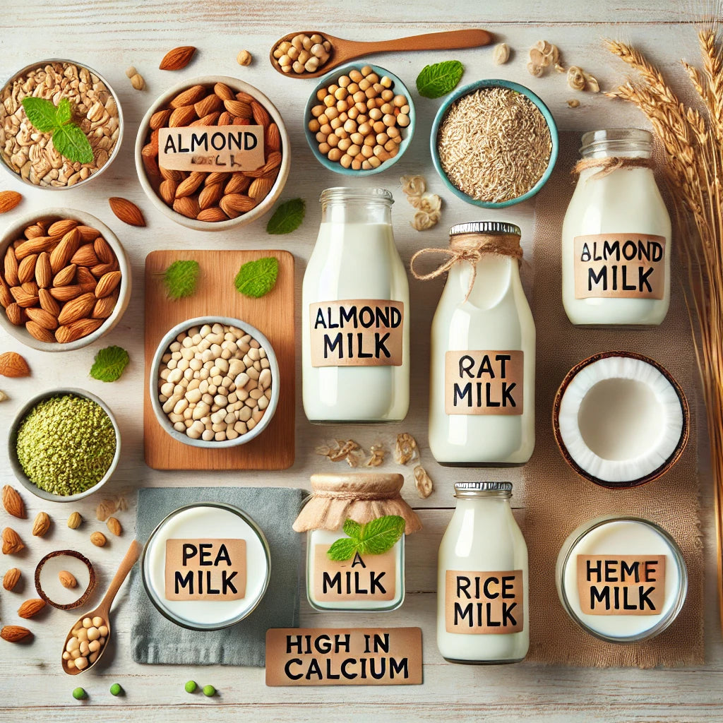 Which Plant-Based Milks Are High in Calcium? A Guide to Dairy-Free Calcium Sources