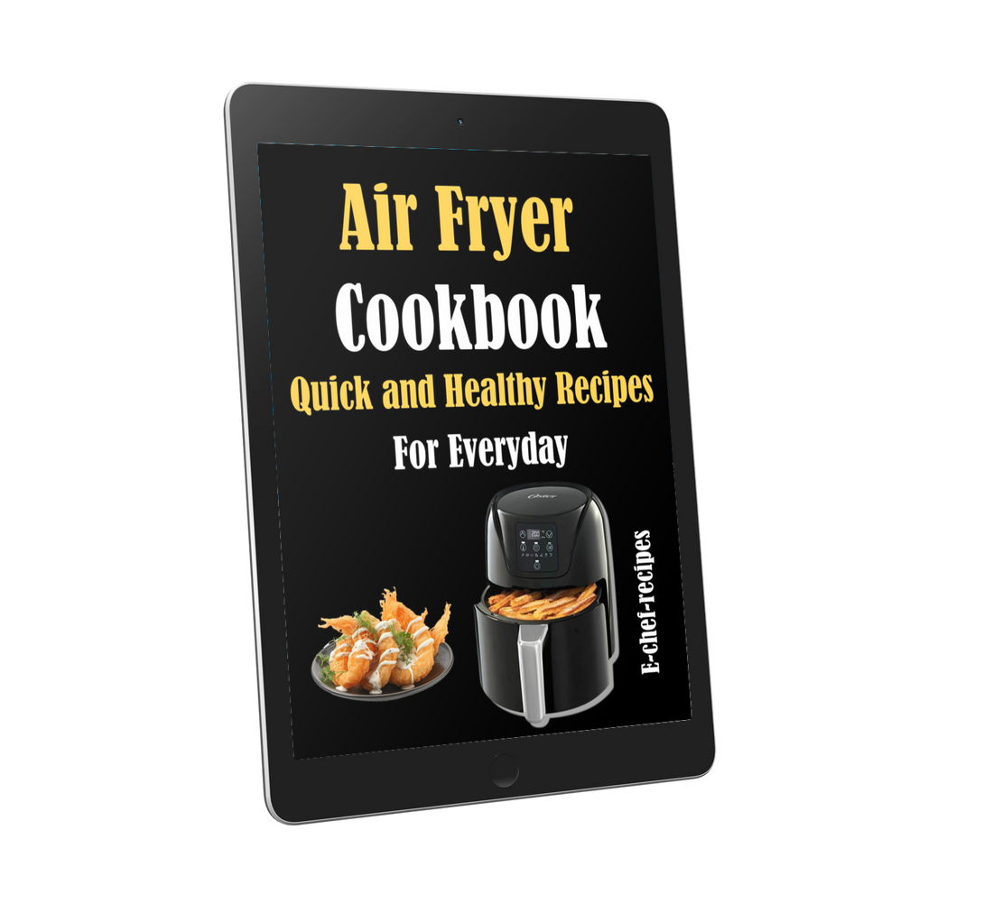 Air Fryer Cookbook: Quick and Healthy Recipes For Everyday (ebook) (Instant download)