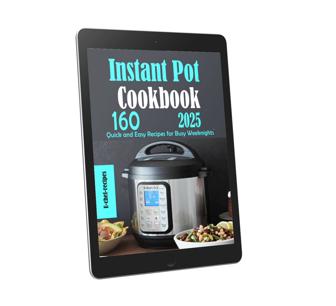 Instant Pot Cookbook 2025: 160 Quick and Easy Recipes for Busy Weeknights (ebook) (Instant download)