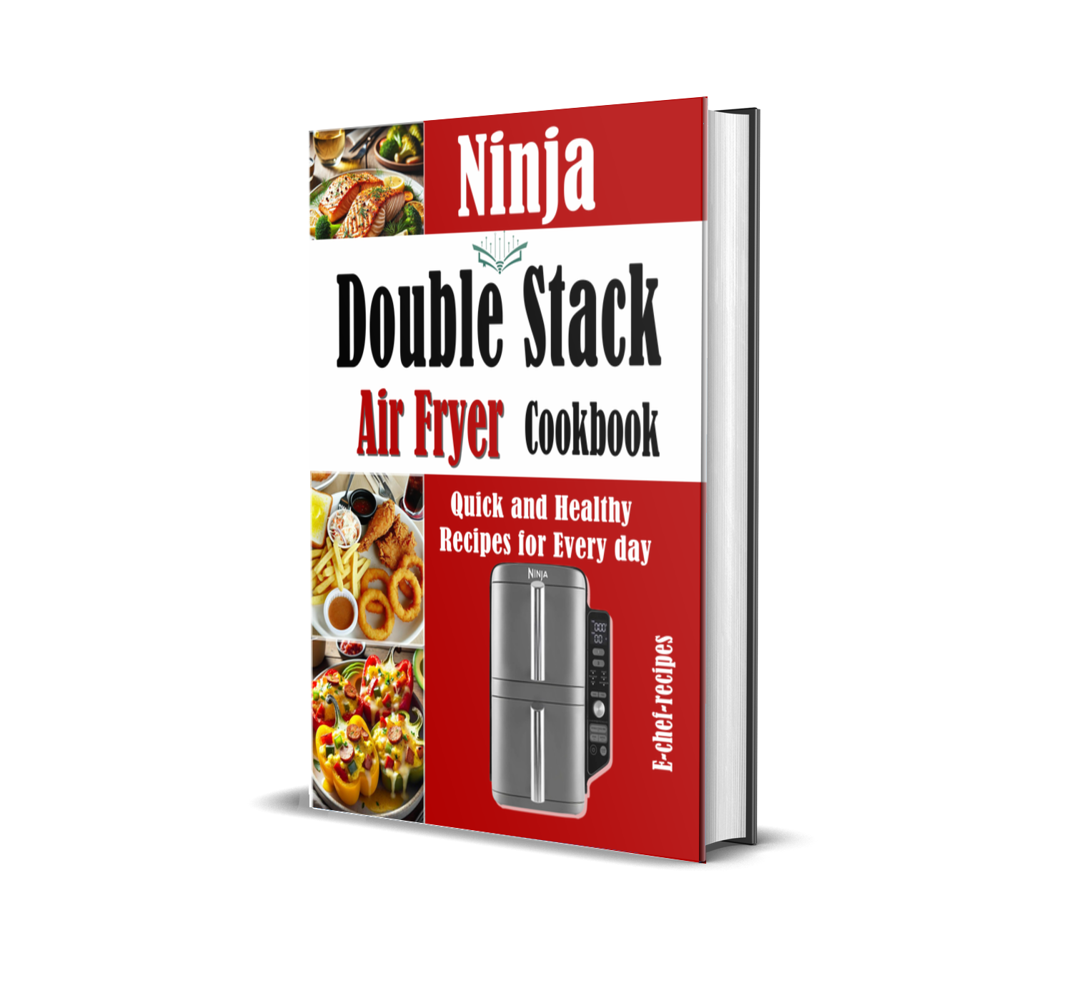 Ninja Double Stack Air Fryer Cookbook : Quick and Healthy Recipes for Every day (ebook) (Instant download)