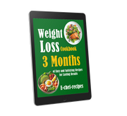 Weight Loss Cookbook: 3 Months of Easy and Satisfying Recipes for Lasting Results (ebook, Instant download) English edition