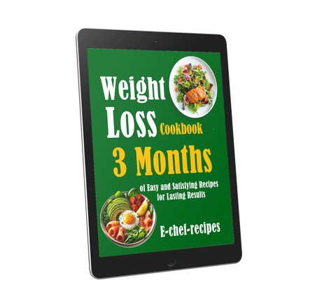 Weight Loss Cookbook: 3 Months of Easy and Satisfying Recipes for Lasting Results (ebook, Instant download) English edition