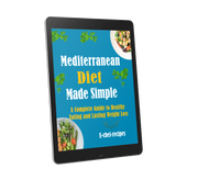 Mediterranean Diet Made Simple : A Complete Guide to Healthy Eating and Lasting Weight Loss (ebook, Instant download) English edition