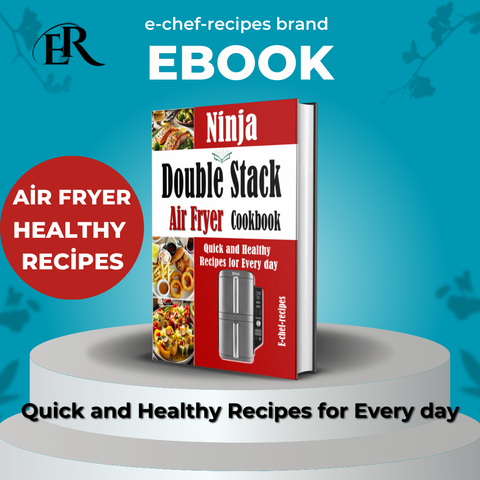 Livre de recettes Ninja Double Stack Air Fryer : Recettes rapides et saines pour tous les jours (ebook, téléchargement instantané) édition anglaise