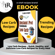 Instant Pot Cookbook: Low Carb Recipes (ebook, Instant download) English edition