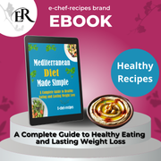 Mediterranean Diet Made Simple : A Complete Guide to Healthy Eating and Lasting Weight Loss (ebook, Instant download) English edition