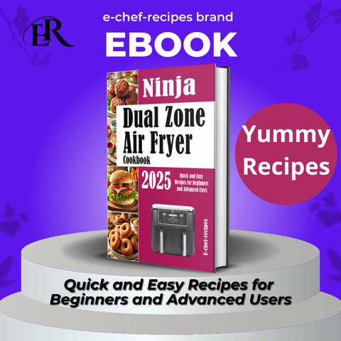 Livre de recettes Ninja Dual Zone Air Fryer 2025 : Recettes rapides et faciles pour les débutants et les utilisateurs avancés (ebook, téléchargement instantané) édition anglaise