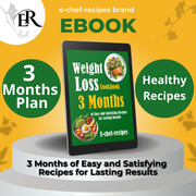 Weight Loss Cookbook: 3 Months of Easy and Satisfying Recipes for Lasting Results (ebook, Instant download) English edition