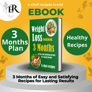 Weight Loss Cookbook: 3 Months of Easy and Satisfying Recipes for Lasting Results (ebook, Instant download) English edition